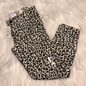 Children’s Place animal print jeggings/pants sz 6